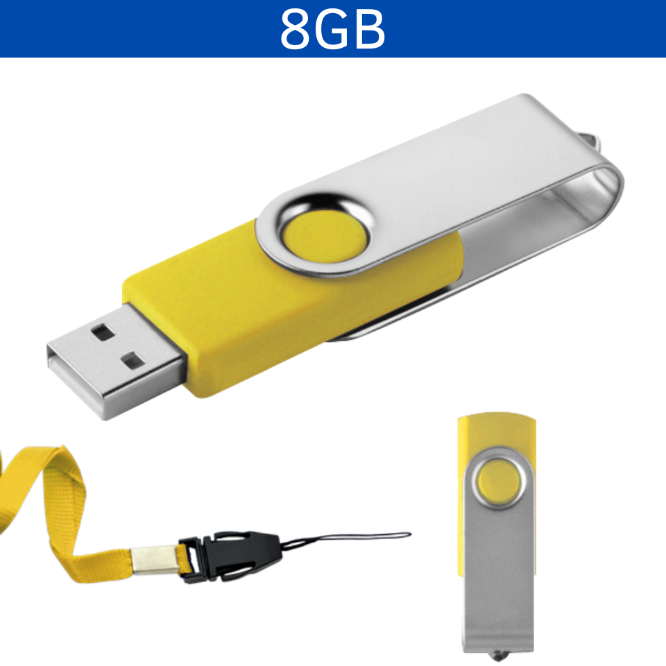USB London Giratoria 8GB vista 6