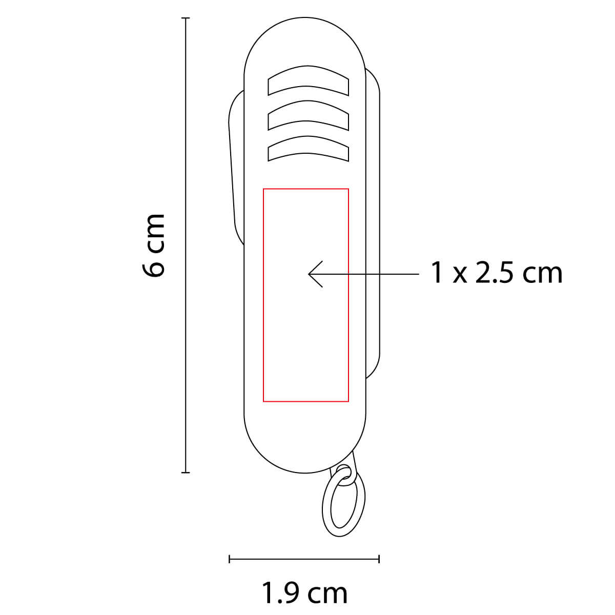 Mini Navaja Bullet vista 6