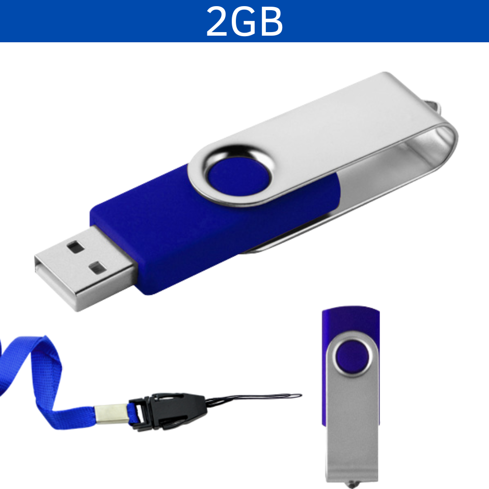 USB London Giratoria 2GB vista 3