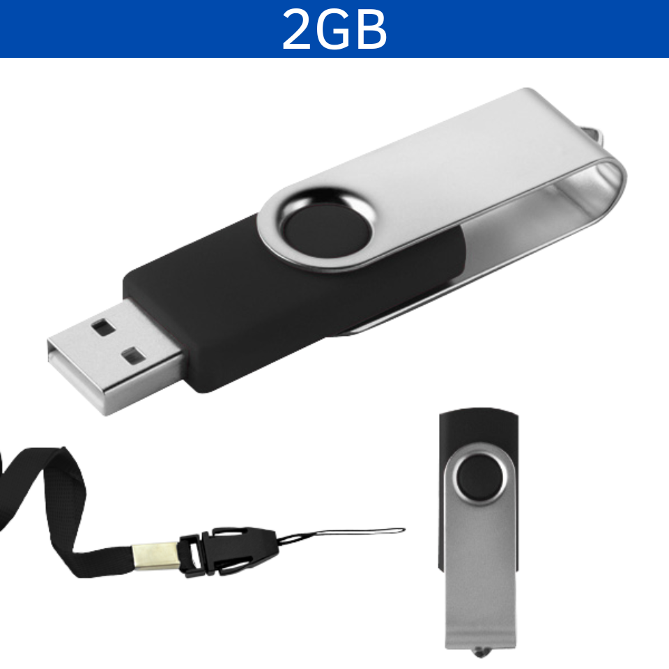 USB London Giratoria 2GB vista 6