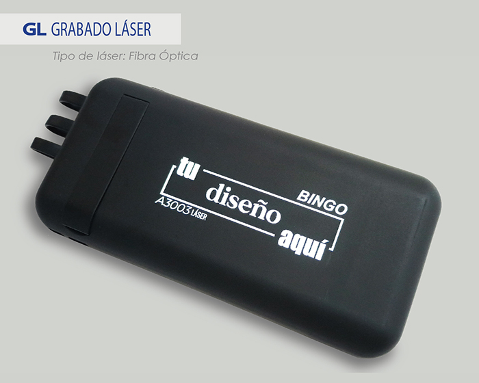 Batería portátil con ventosas 3 en 1 de carga rápida con luz cap. 10000 mah Bingo vista 9