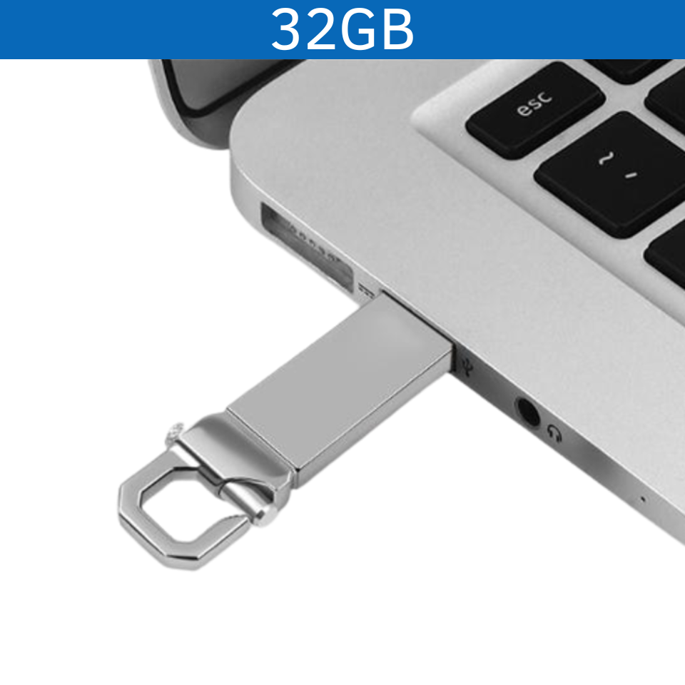 USB Candado 32GB vista 3