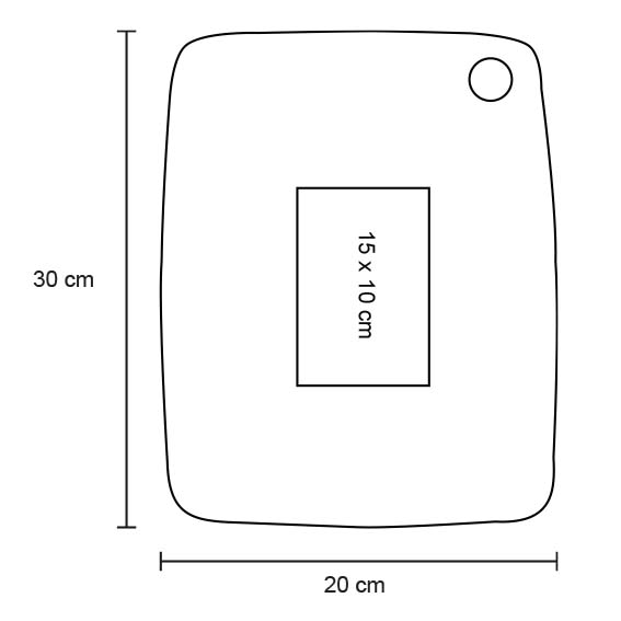 Tabla para cortar Garat vista 3