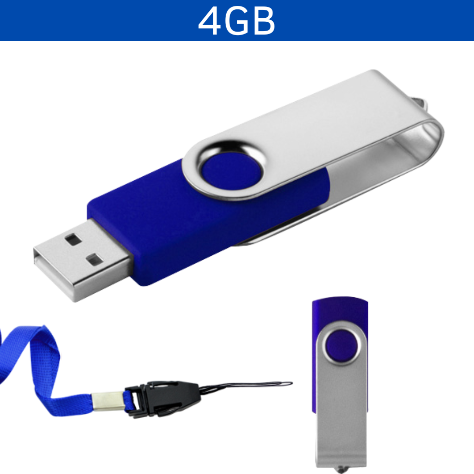 USB London Giratoria 4GB vista 3