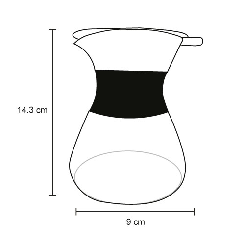 Cafetera de goteo Yunan vista 4