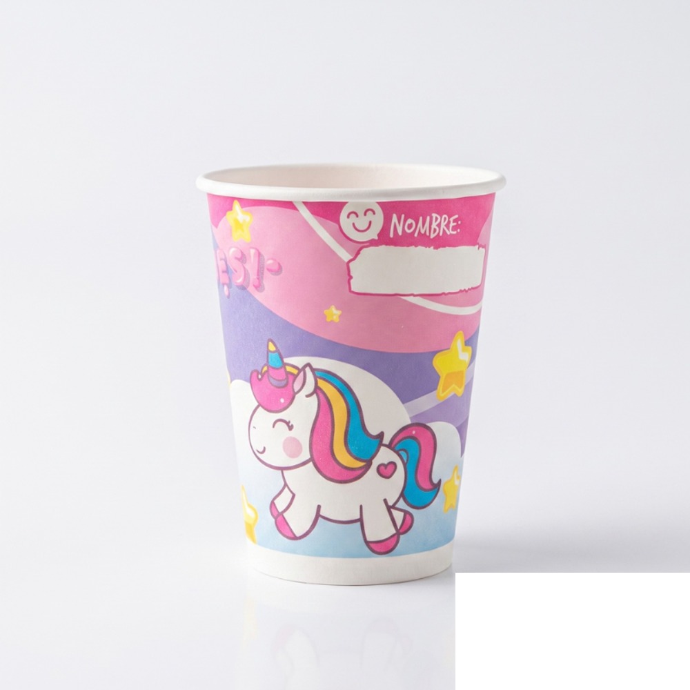 Vaso De Papel Bebida Fría 9 Oz Girls