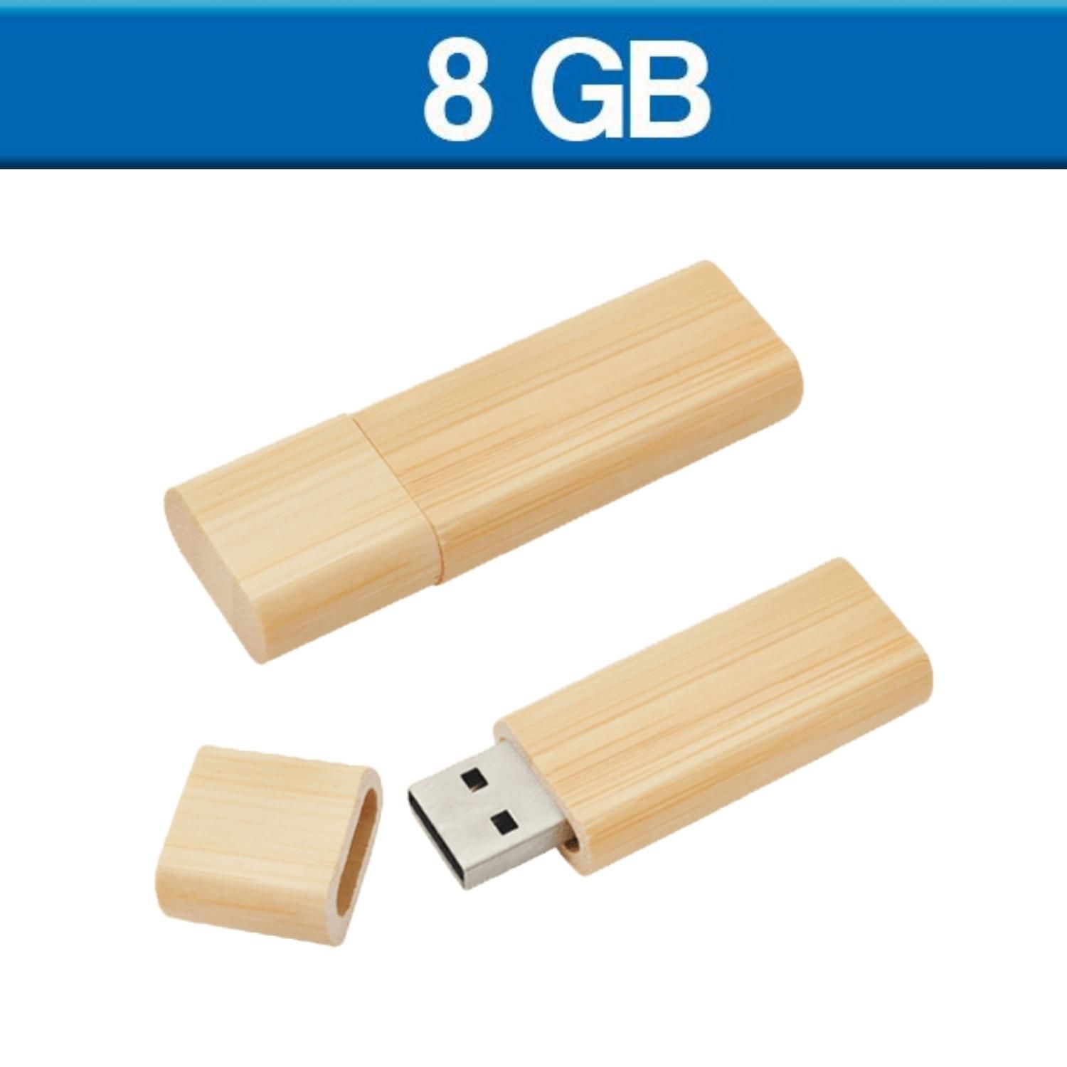 USB Bambú 8GB