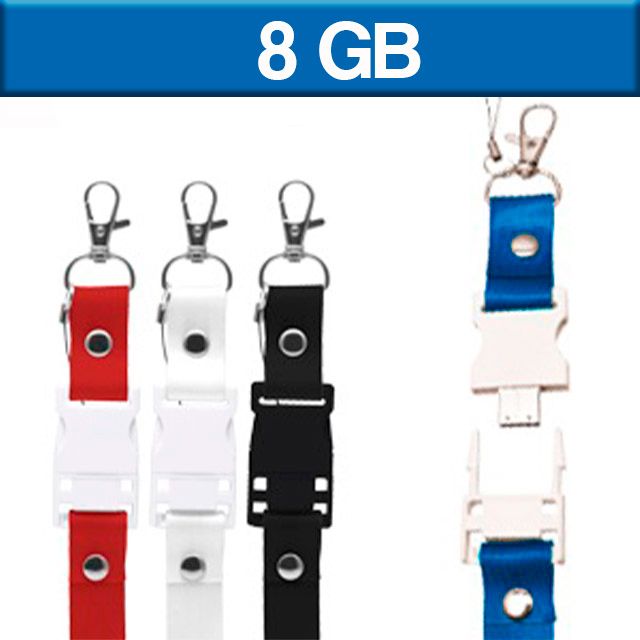 USB Porta Gafete 8GB vista 2