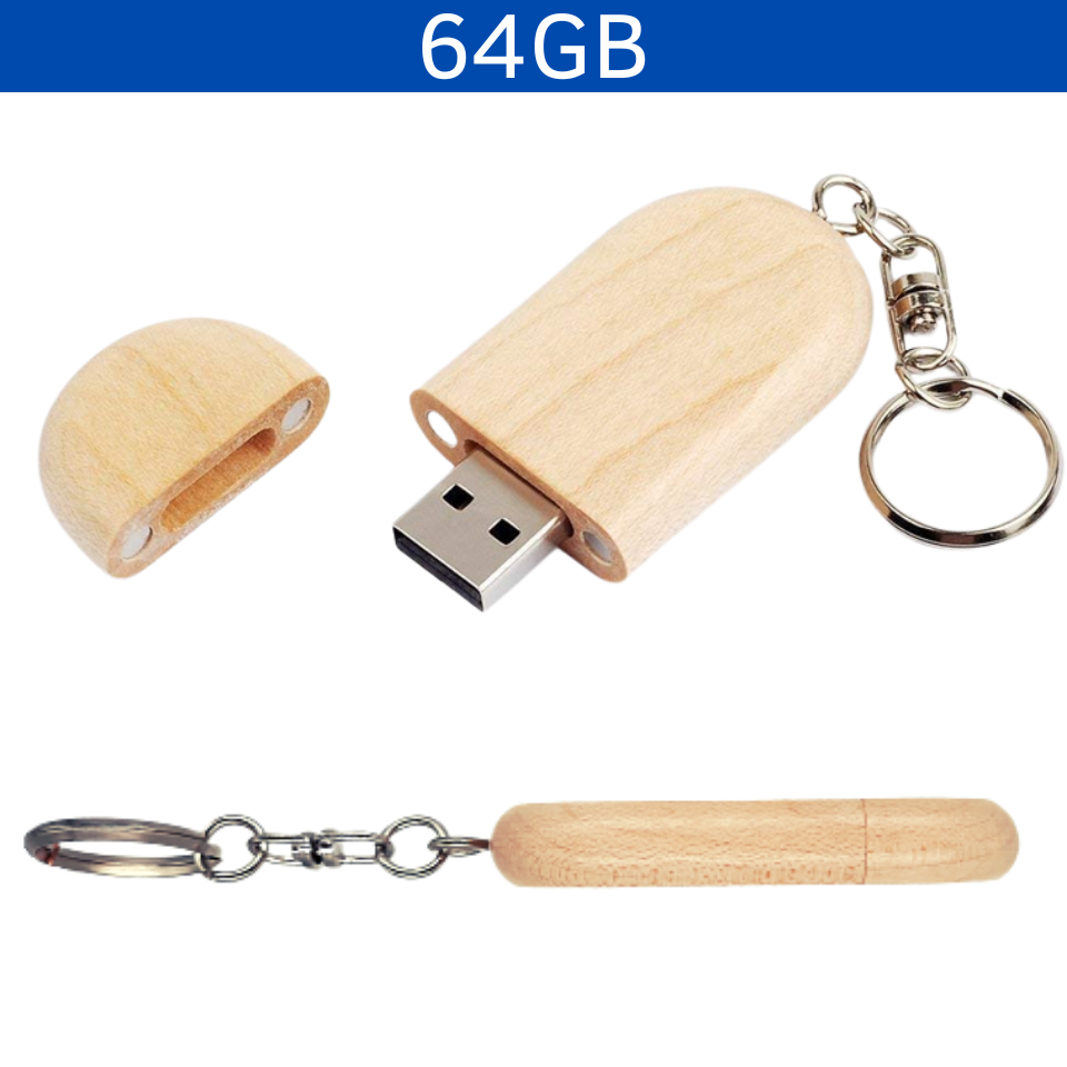 USB Oval 64GB vista 3
