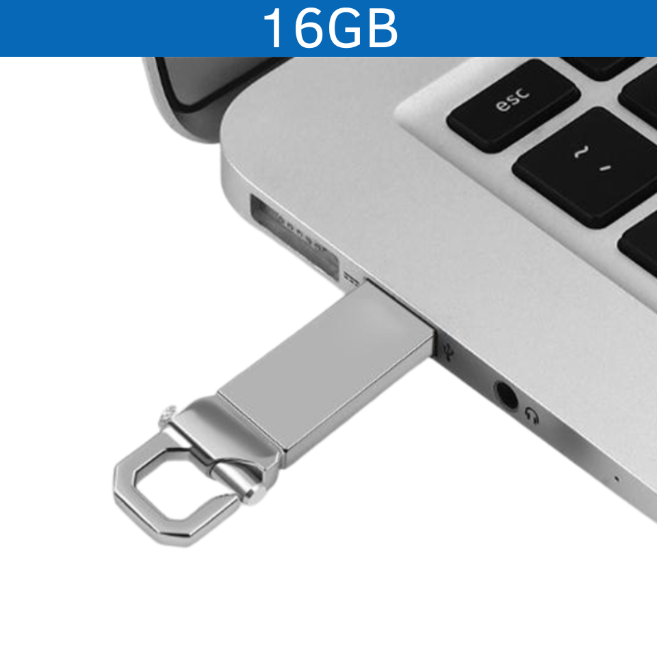 USB Candado 16GB vista 3