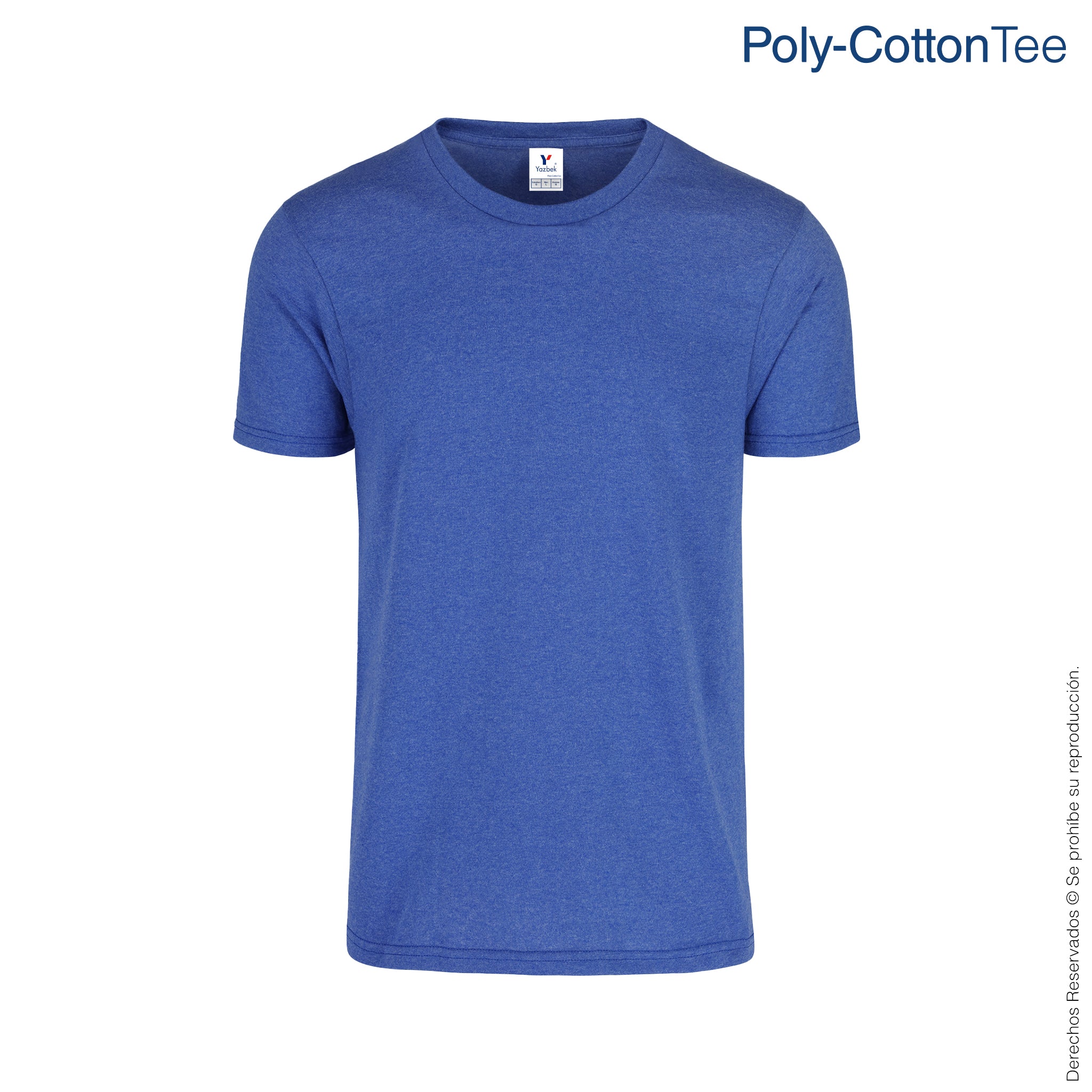Playera Cuello Redondo Manga Corta C0250 vista 2