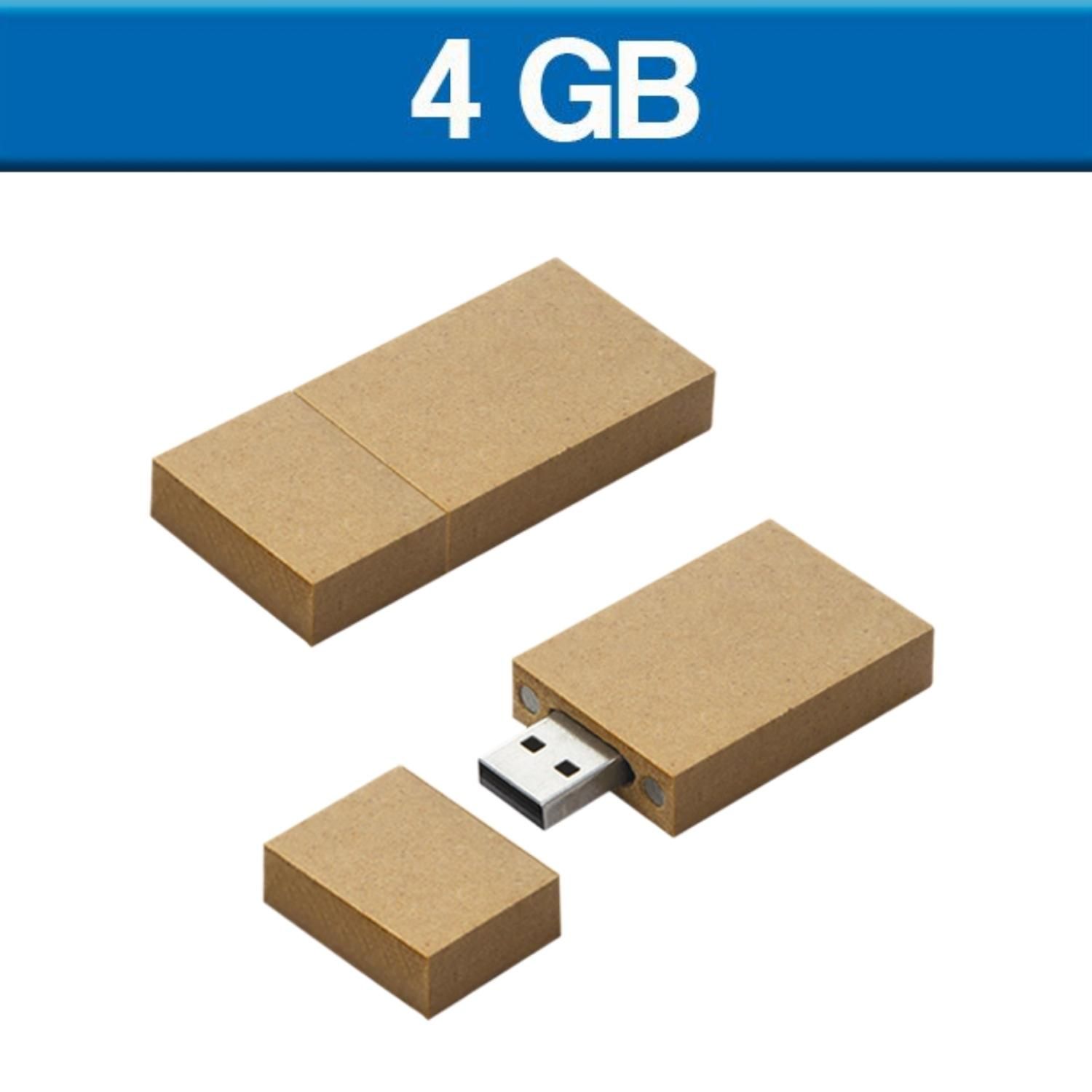 USB Cartón 4GB