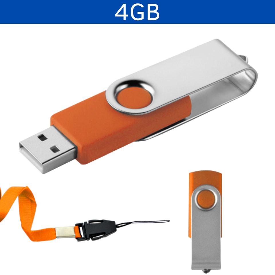 USB London Giratoria 4GB vista 10