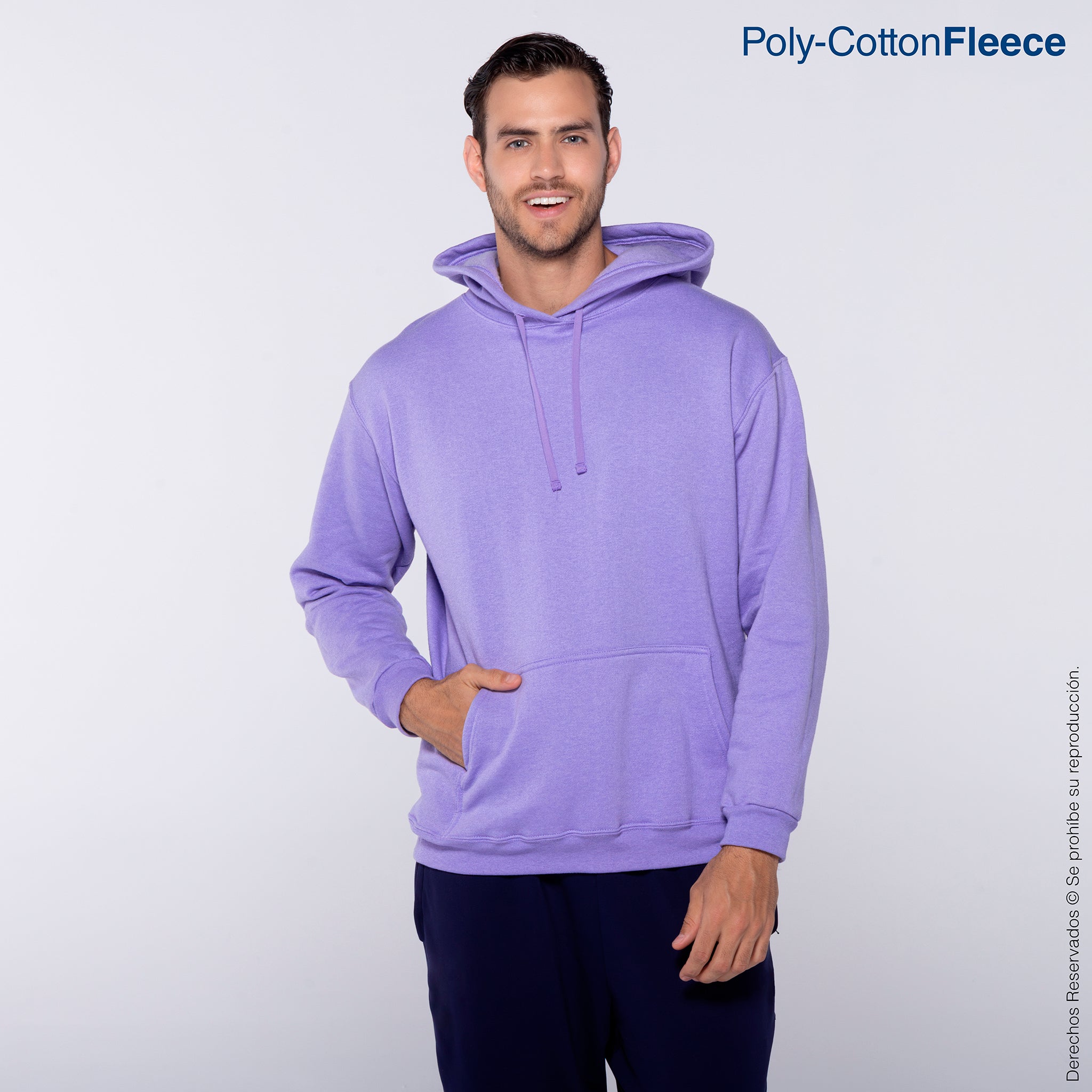 Sudadera con Capucha y Cangurera C0701 vista 7