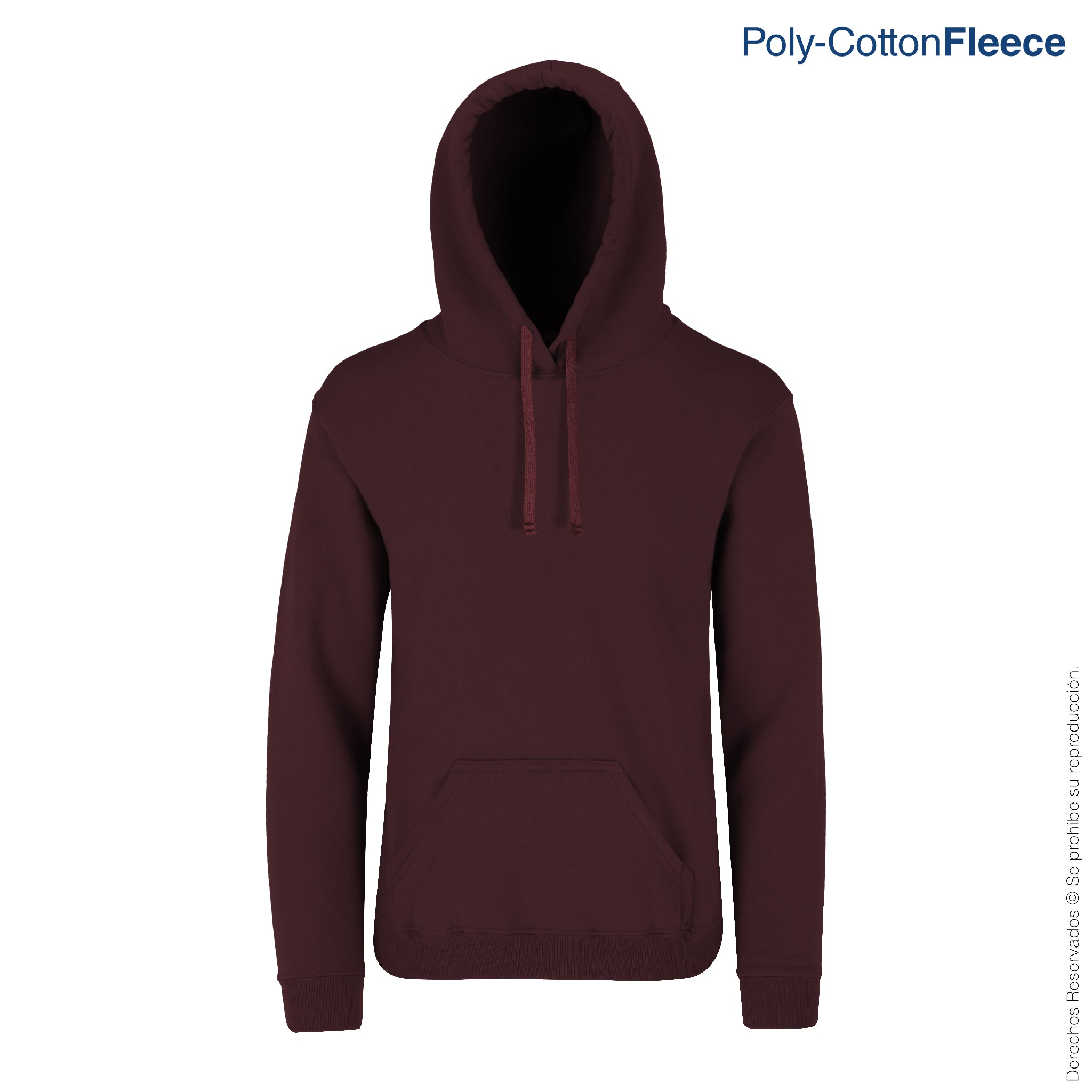 Sudadera con Capucha y Cangurera C0701 vista 3