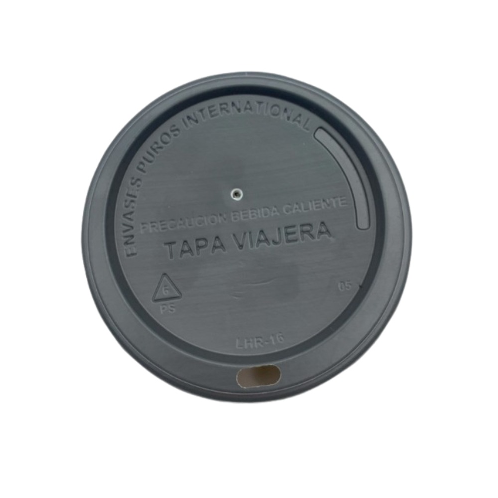 Tapa Domo Bebida Caliente 12/16/20 Oz Gris