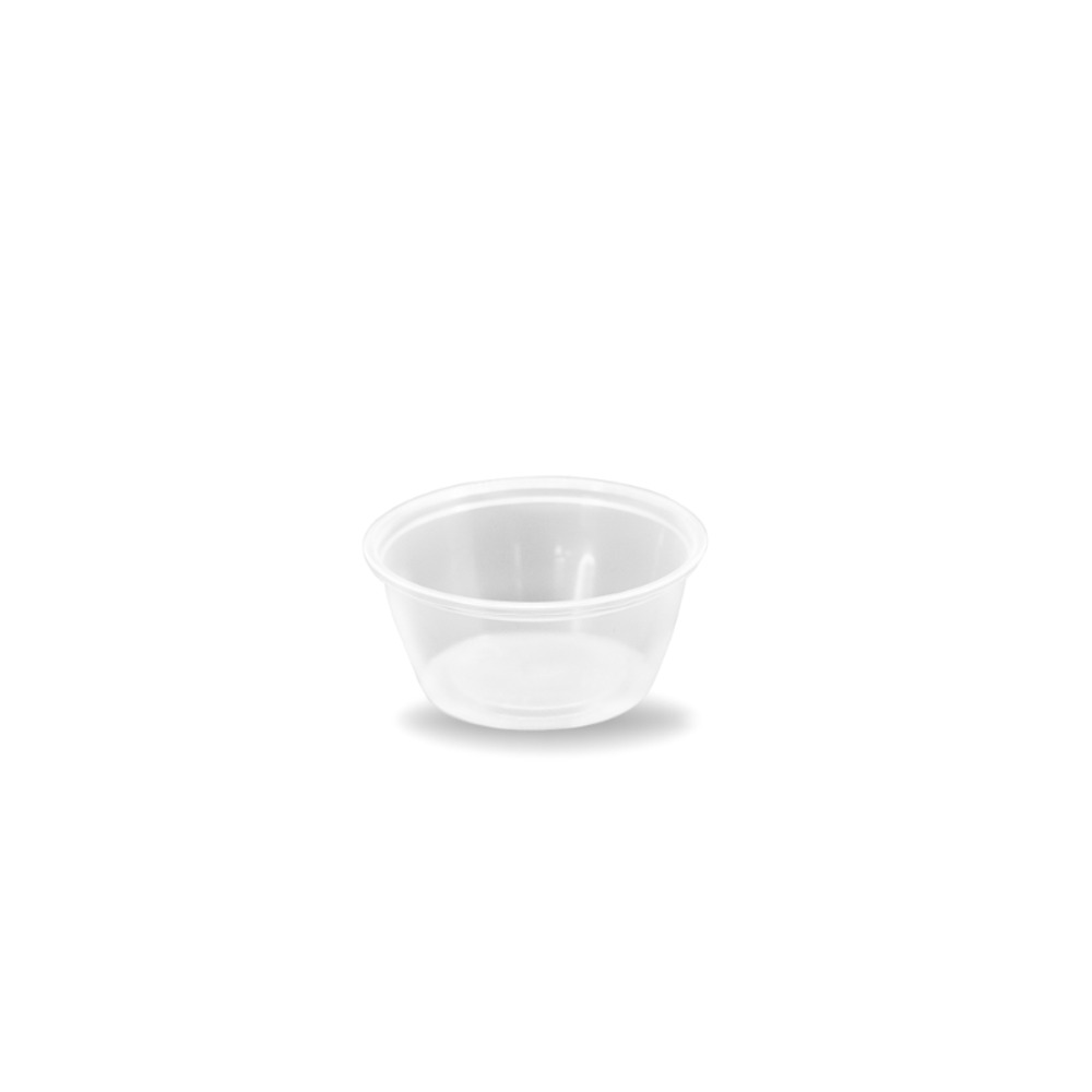 Vaso Souffle Polipropileno 3.25 Oz Traslucido