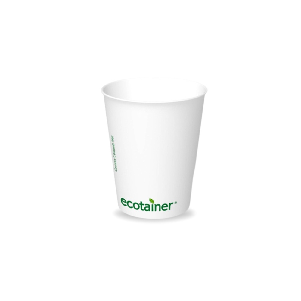 Vaso Papel Bebida Caliente Ecotainer 12 Oz Carte Blanc