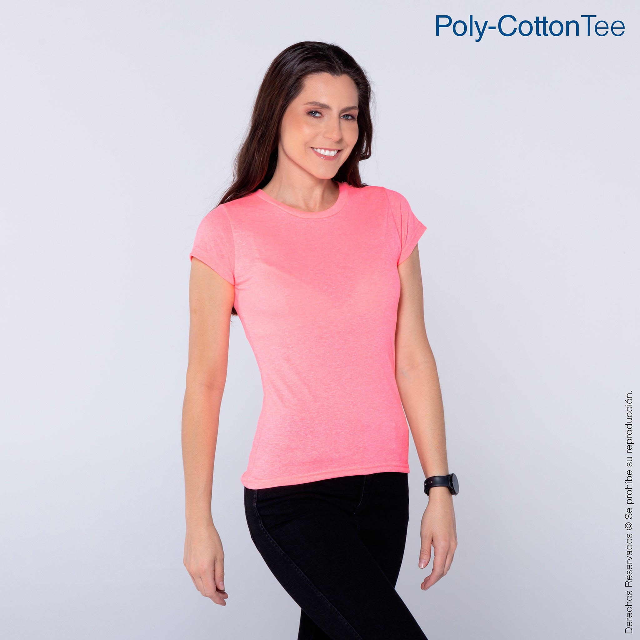 Playera Cuello Redondo Manga Corta D0250