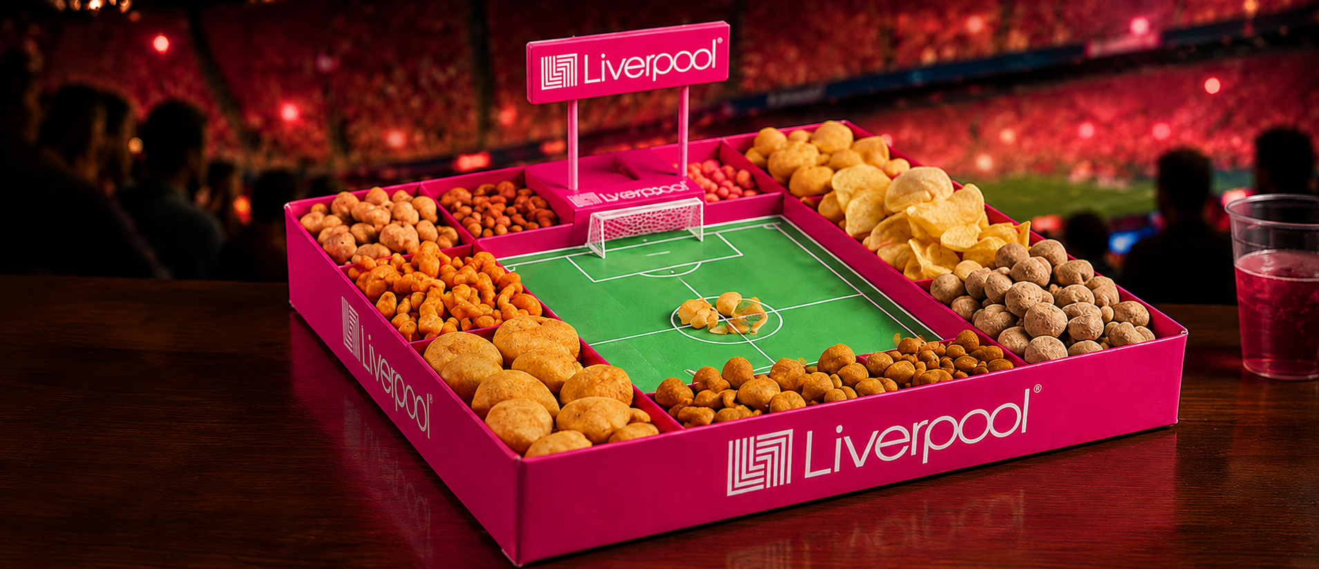 Liverpool — Botanero estadio personalizado