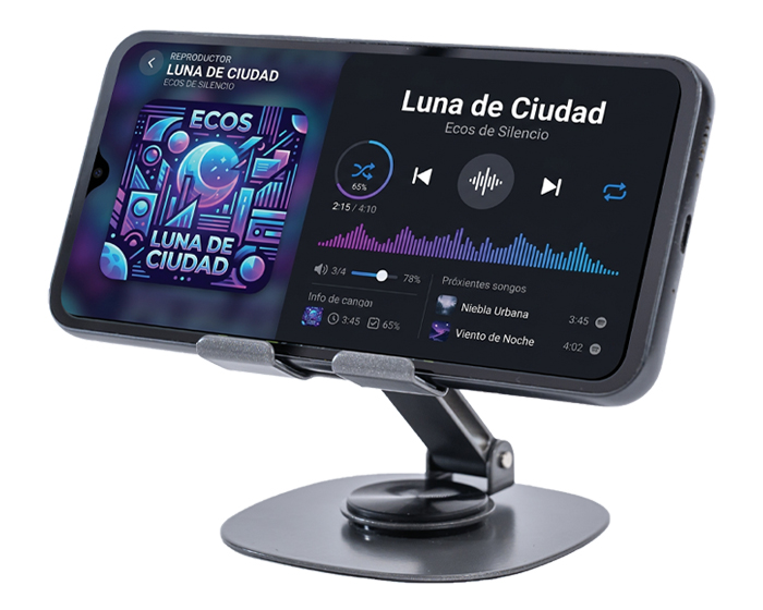 Soporte plegable para celular Hulk vista 7