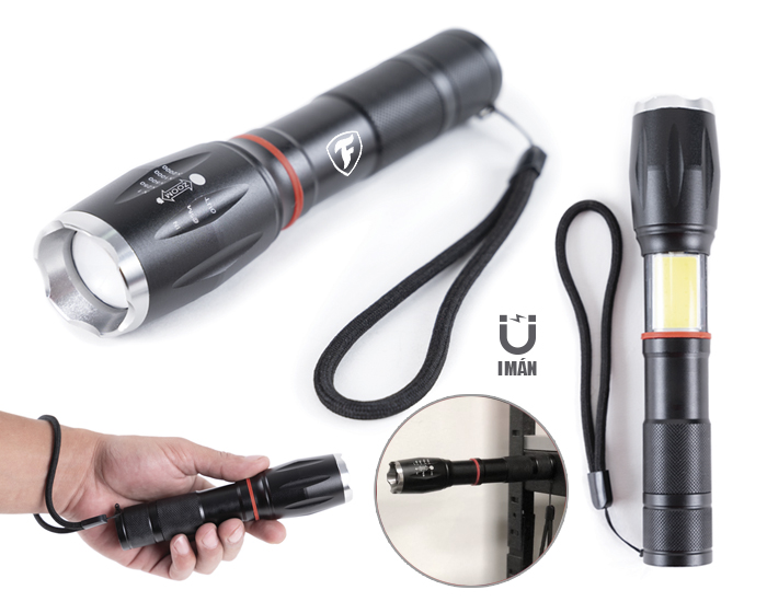 Linterna de Emergencia LED de Aluminio Grecia