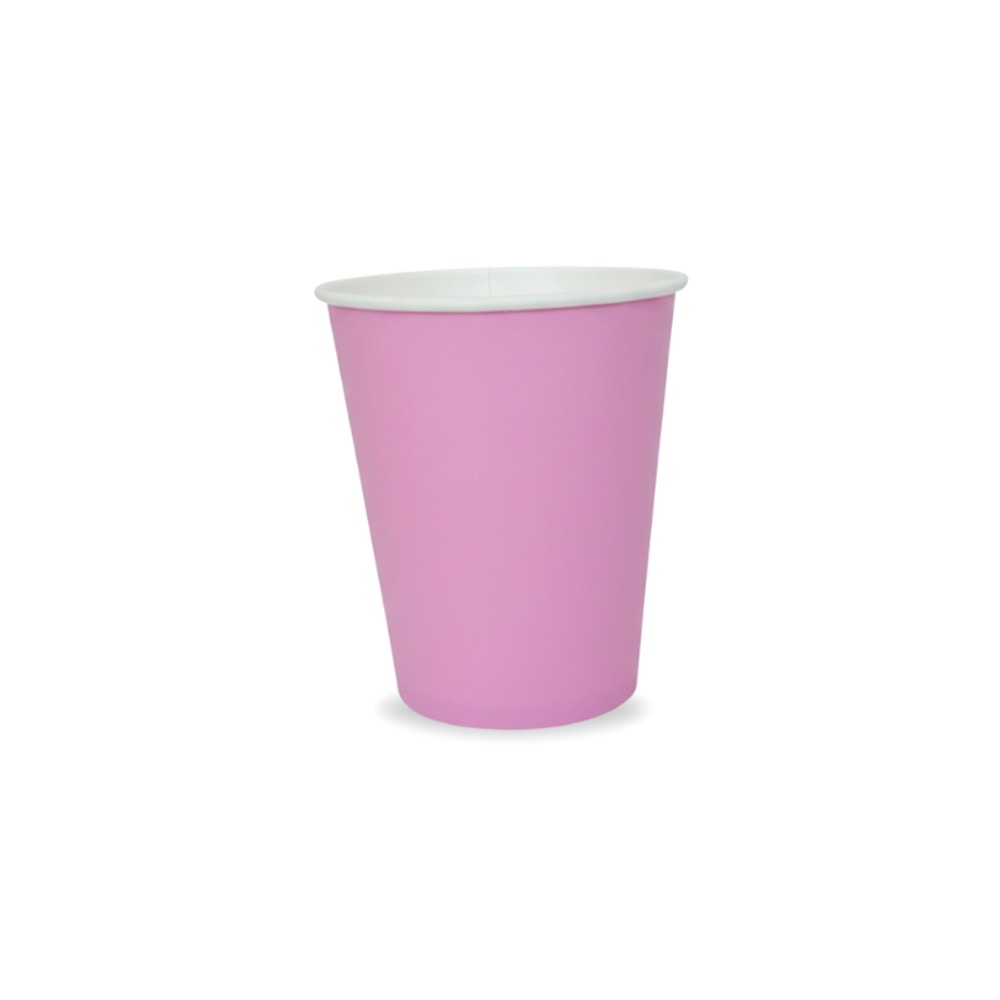 Vaso De Papel Bebida Caliente 12 Oz Rosa