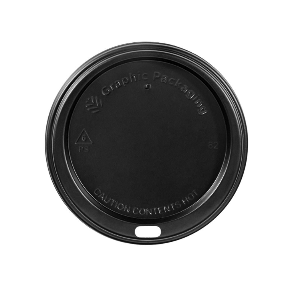 Tapa Domo Bebida Caliente 12/16/20 Oz Negra