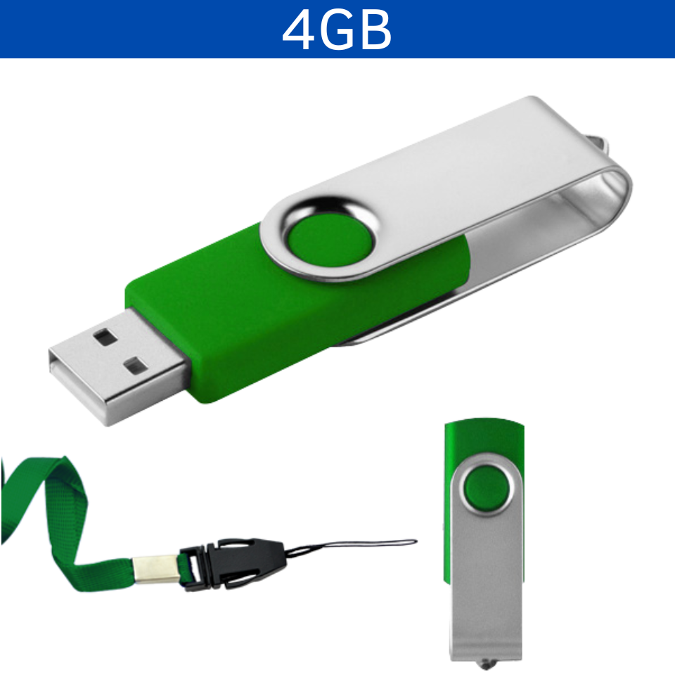 USB London Giratoria 4GB vista 6