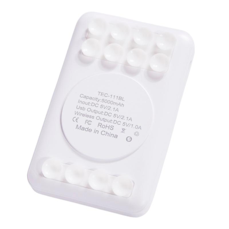 POWER BANK WIRELESS OCTOPUS-2 DE 5,000 mAh vista 4