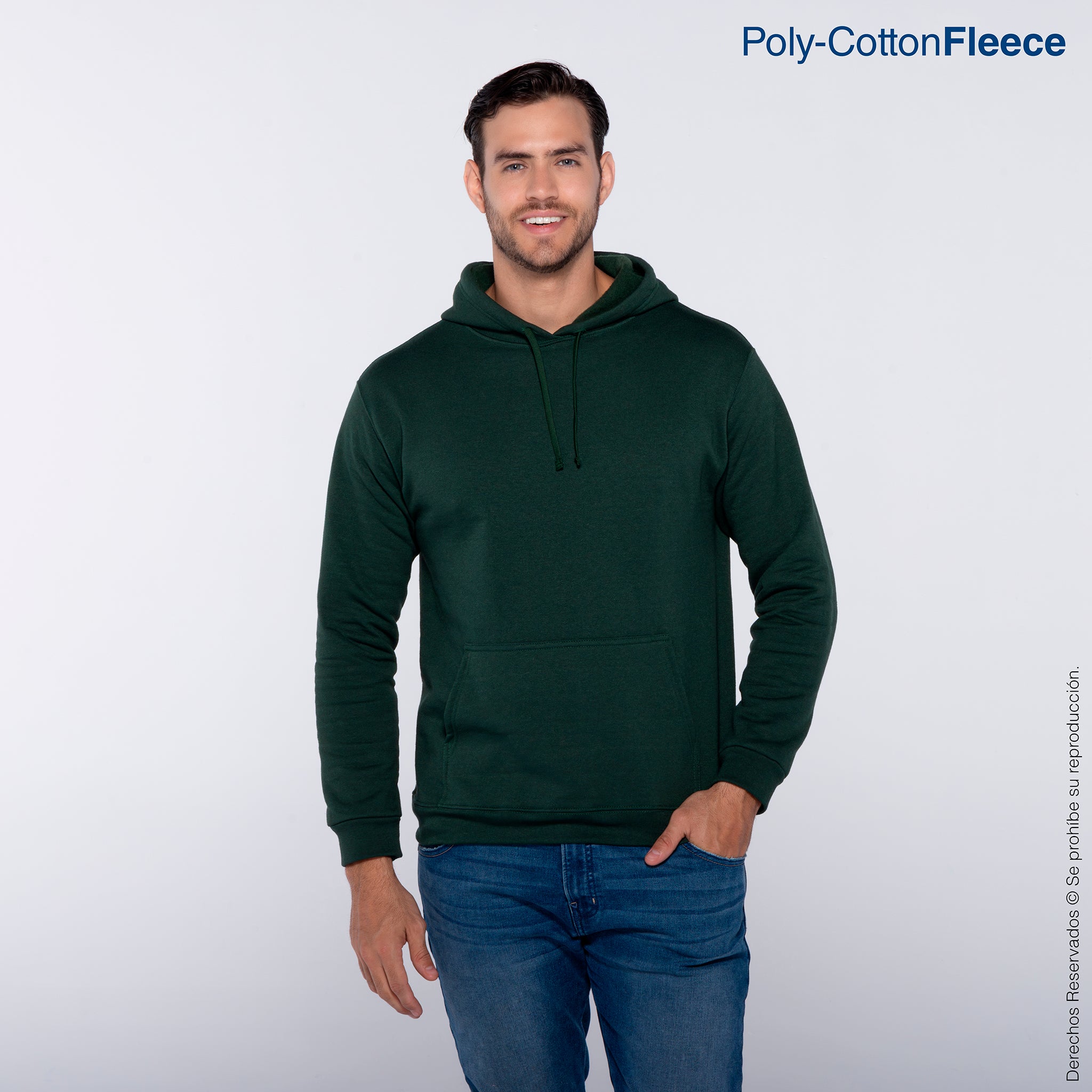Sudadera con Capucha y Cangurera C0701 vista 2