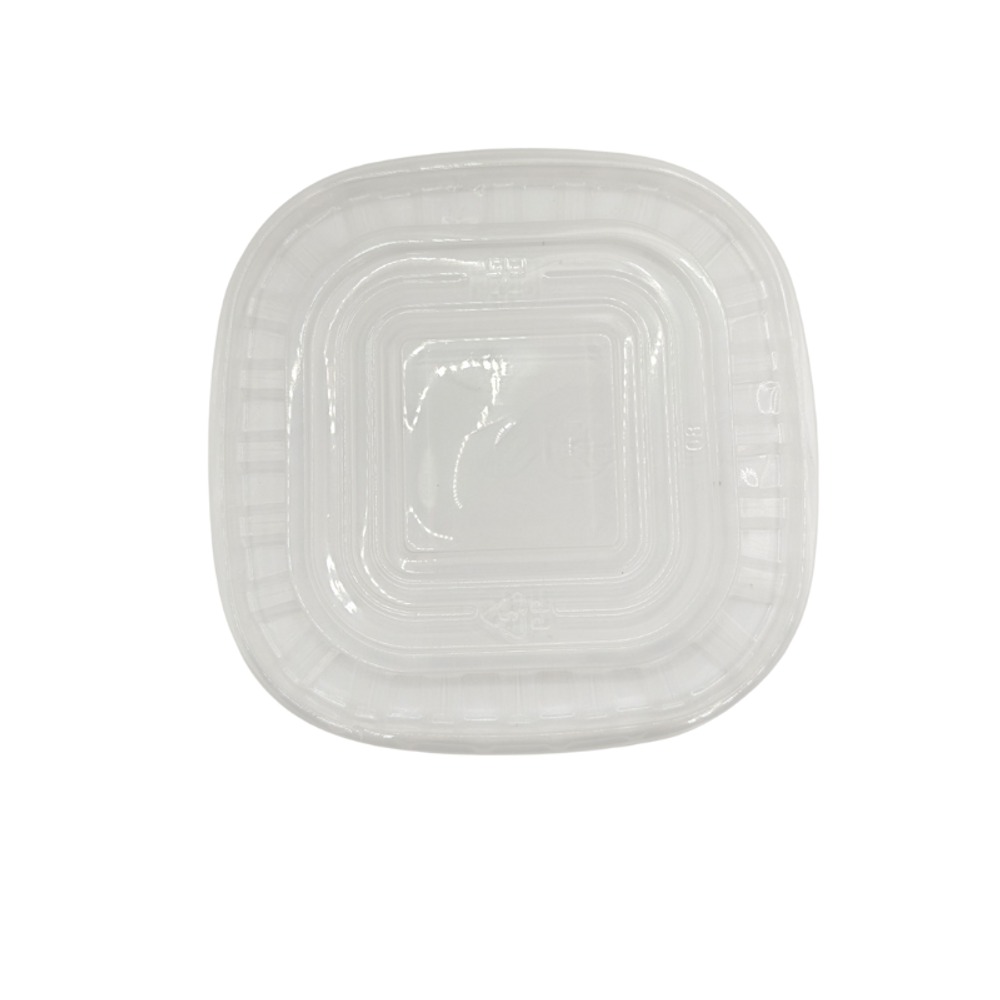 Tapa Pp Para Contenedor Cuadrado Kraft 16/22 Oz