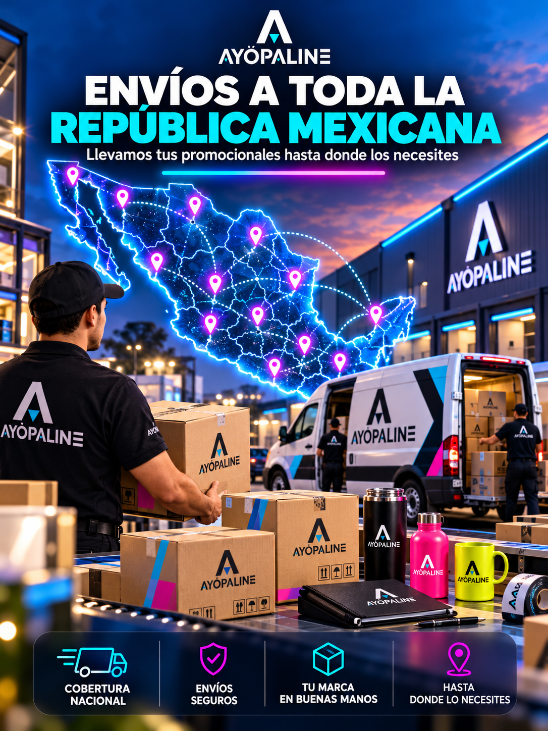 Envíos a toda la República Mexicana