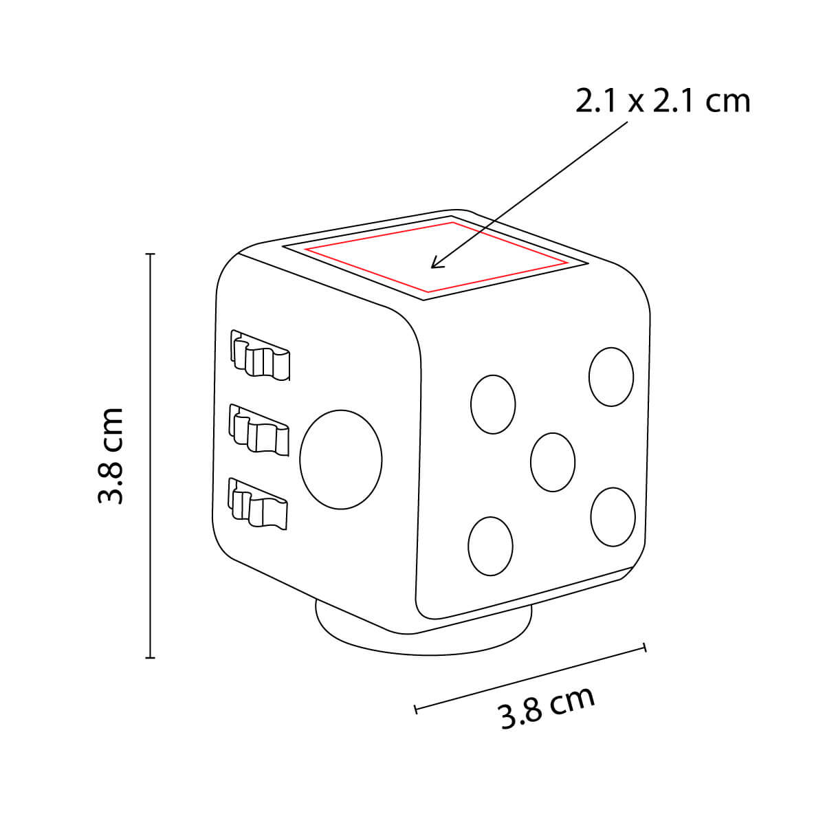 Cubo Tic-Zap vista 2
