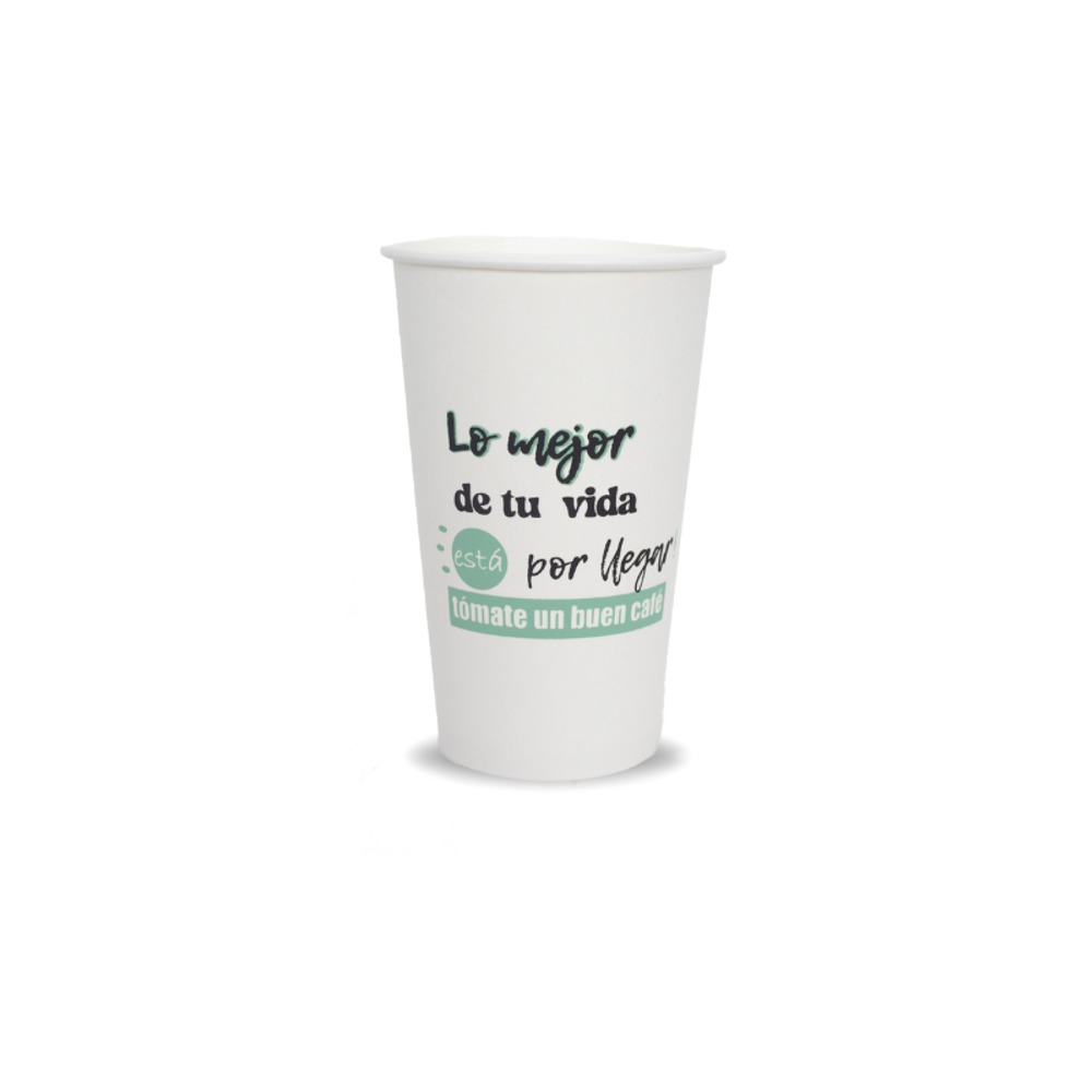 Vaso Bebida Caliente 16 Oz Diseño Lo Mejor