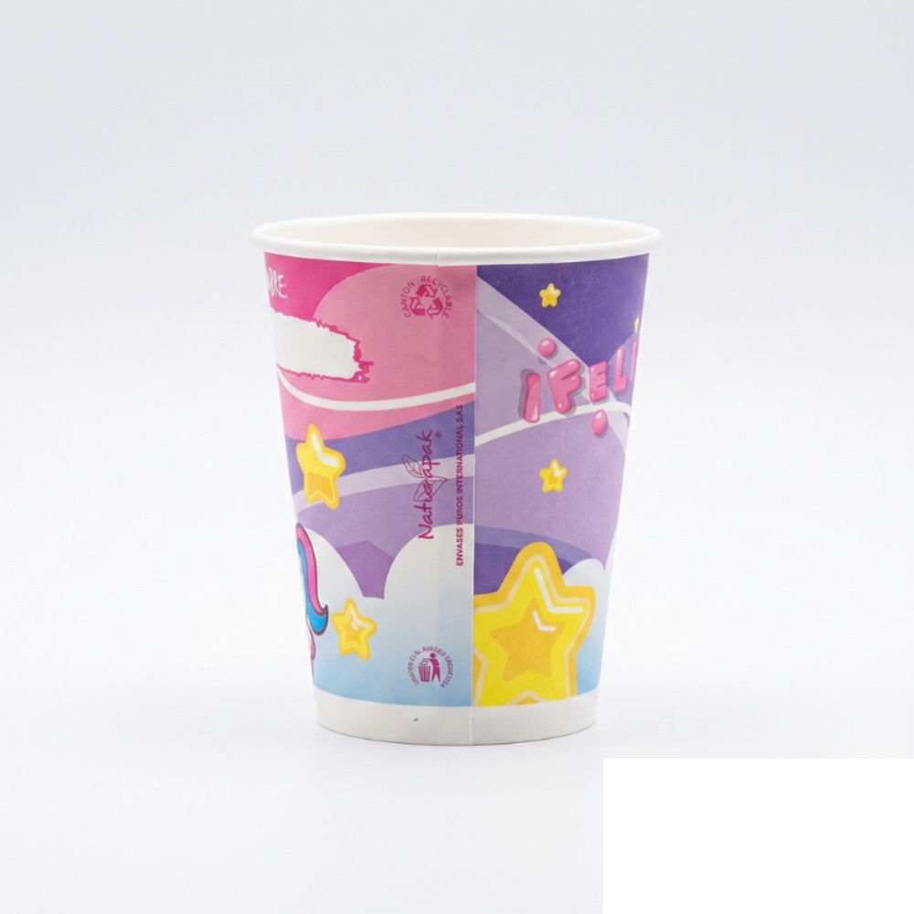 Vaso De Papel Bebida Fría 9 Oz Girls vista 1