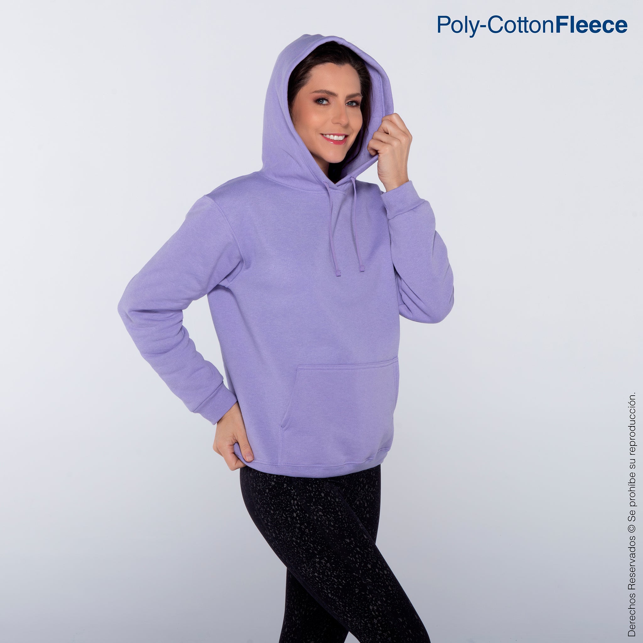 Sudadera con Capucha y Cangurera C0701 vista 6
