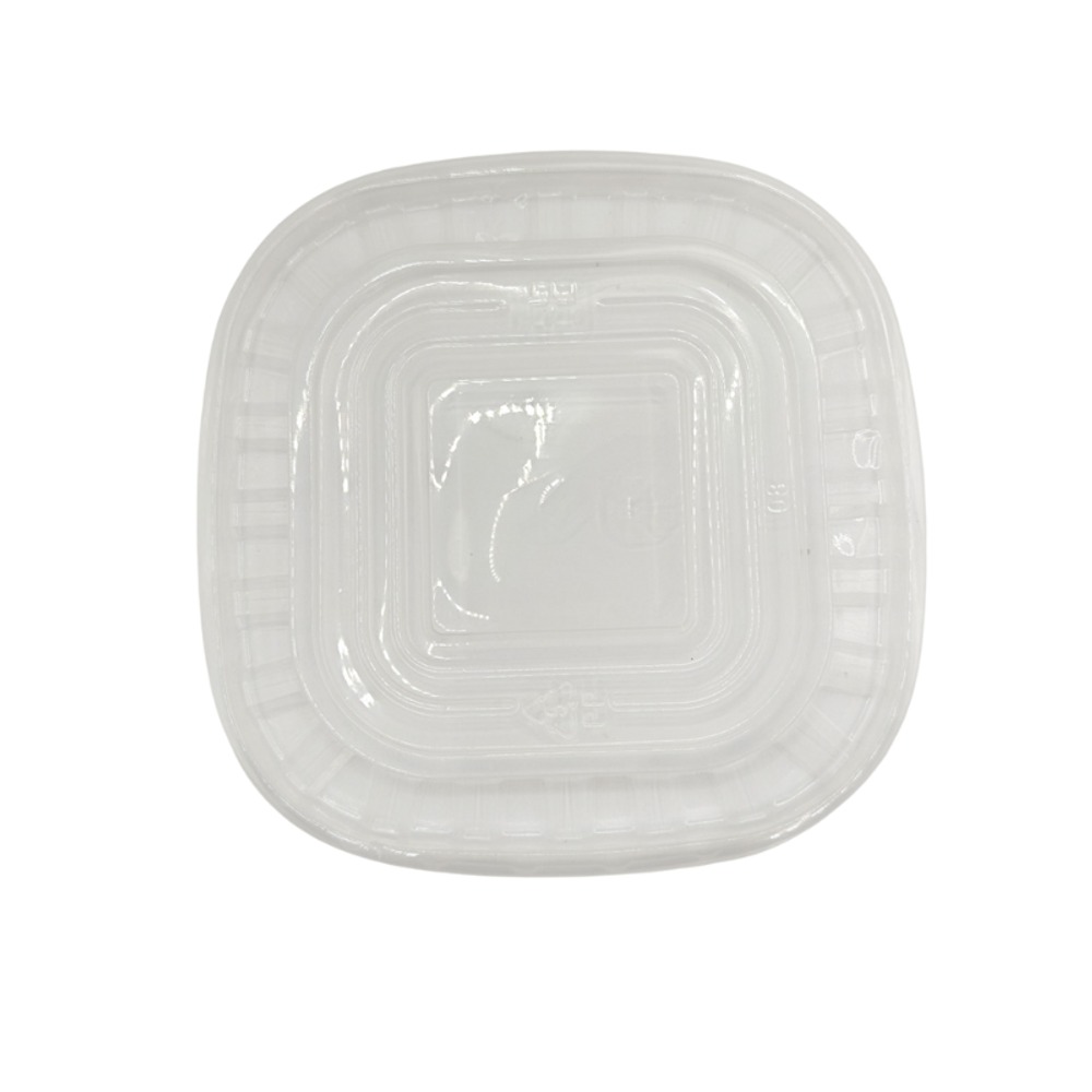 Tapa Pp Para Contenedor Cuadrado Kraft 32/42 Oz