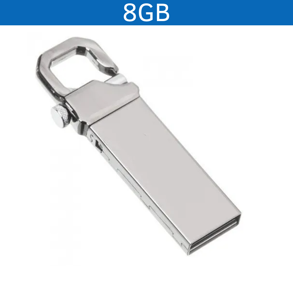 USB Candado 8GB vista 2