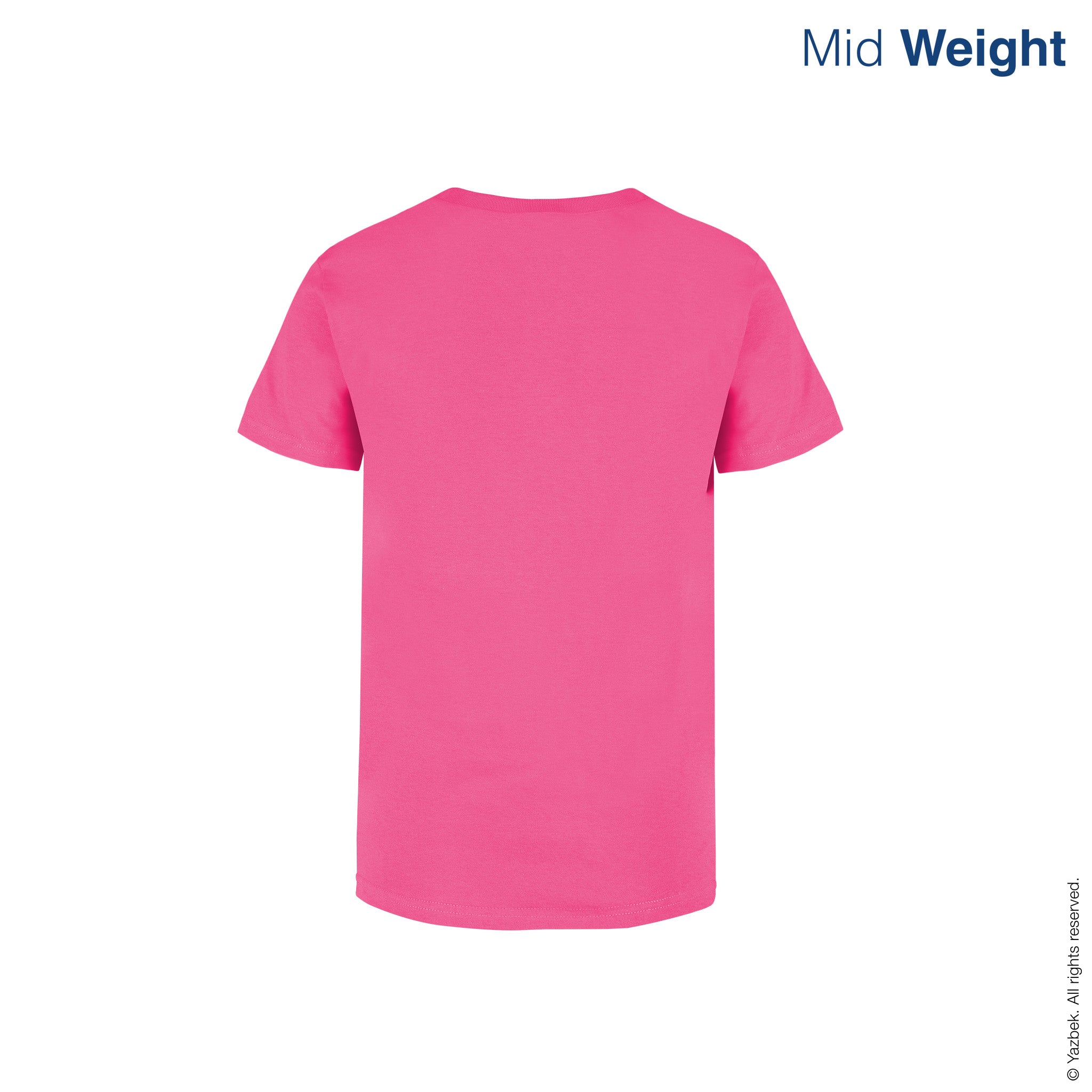 Playera Cuello Redondo Manga Corta D0200 vista 3