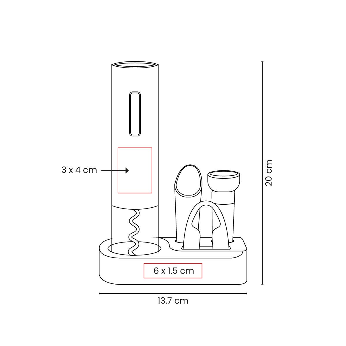 Set para Vinos Druva vista 5