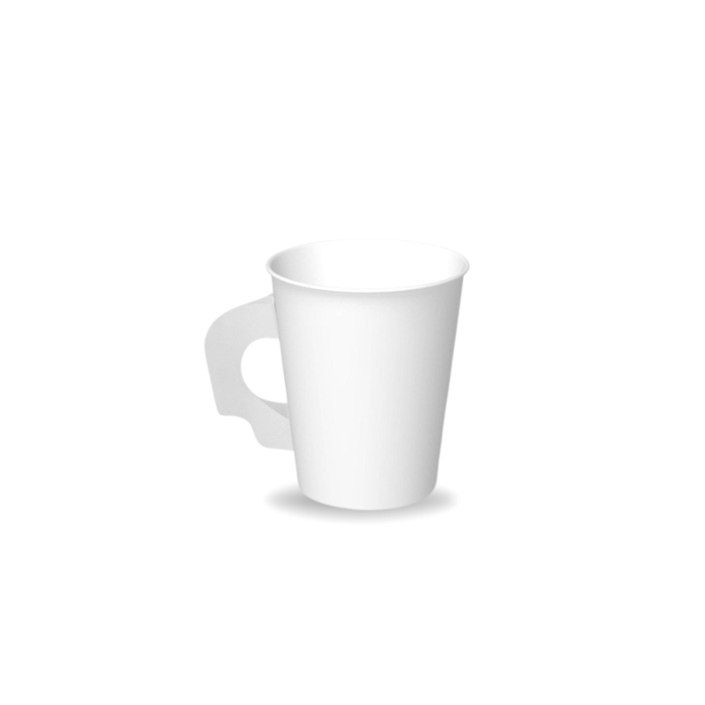 Vaso Papel Bebida Caliente Con Asa 8 Oz Carte Blanc