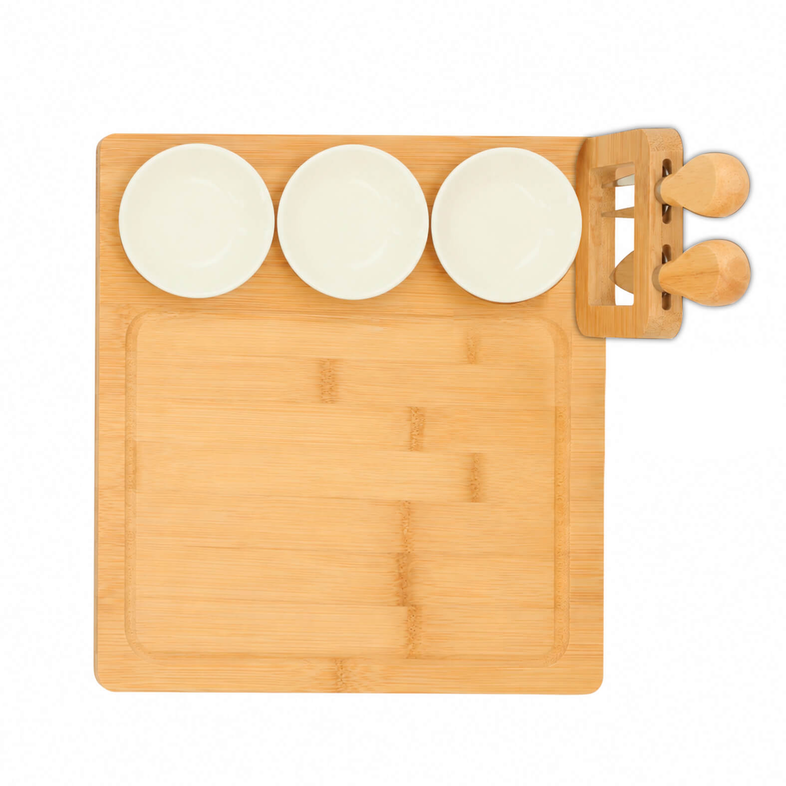 Tabla de quesos Edam vista 2