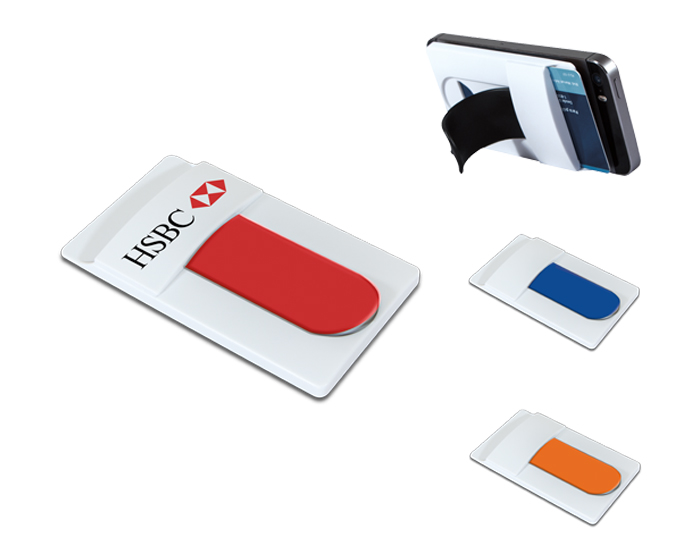 Soporte para celular con tarjetero Stay