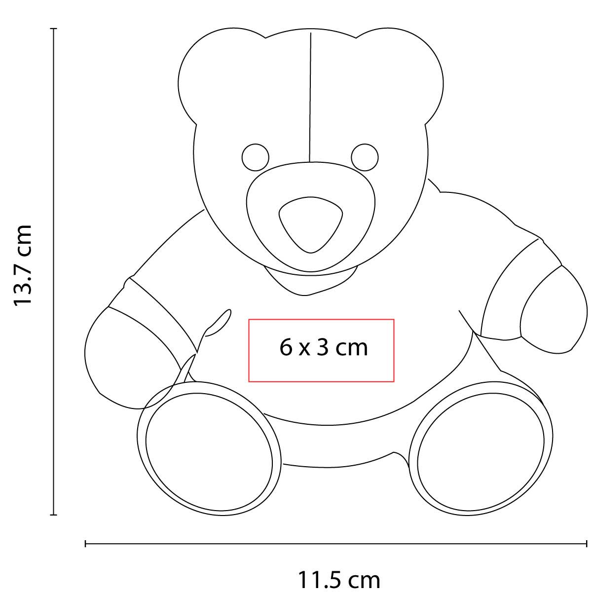 Oso Teddy Bear vista 7