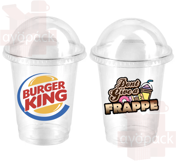 Vaso Frappe Desechable 100 PIEZAS Ayopaline