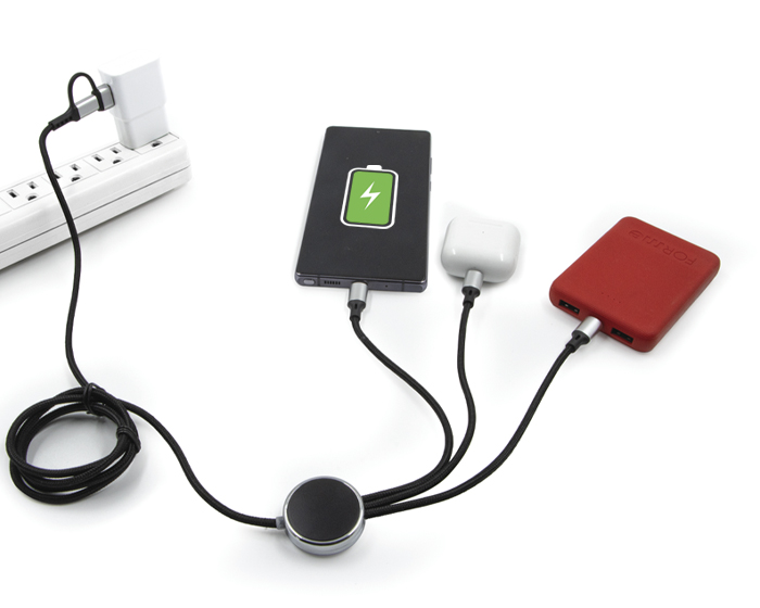 Cable conector de carga USB Rayo vista 3