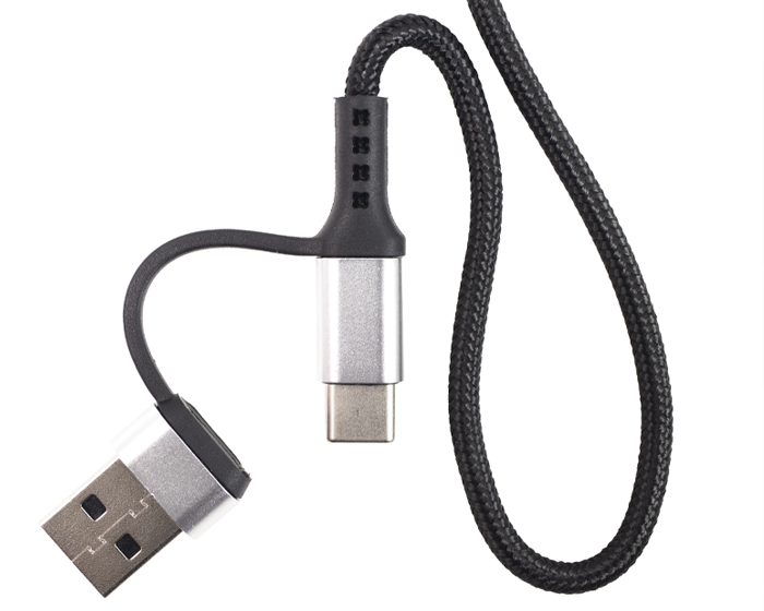 Cable conector de carga USB Rayo vista 4