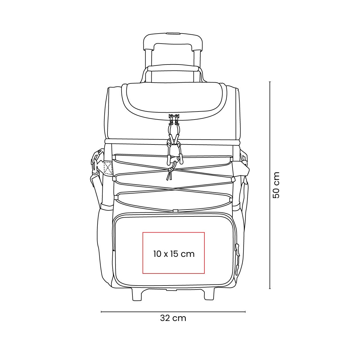 Hielera Trolley Olwen vista 6