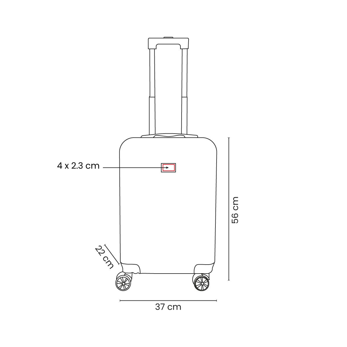 Maleta Trolley Rudder vista 3